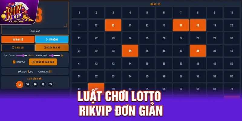 Lotto Rikvip – Game Dự Đoán Hấp Dẫn Với Tỷ Lệ Thưởng Cạnh Tranh